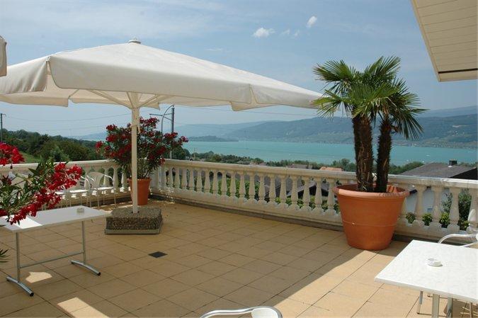 Restaurant-Hotel Seeblick Morigen المظهر الخارجي الصورة