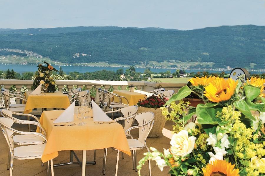 Restaurant-Hotel Seeblick Morigen المظهر الخارجي الصورة