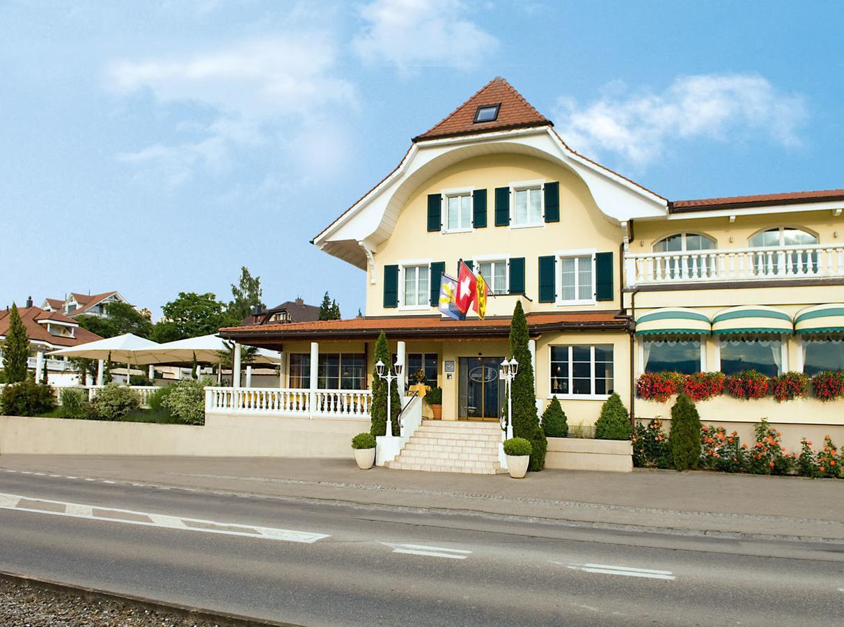 Restaurant-Hotel Seeblick Morigen المظهر الخارجي الصورة