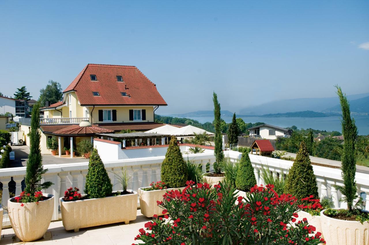 Restaurant-Hotel Seeblick Morigen المظهر الخارجي الصورة